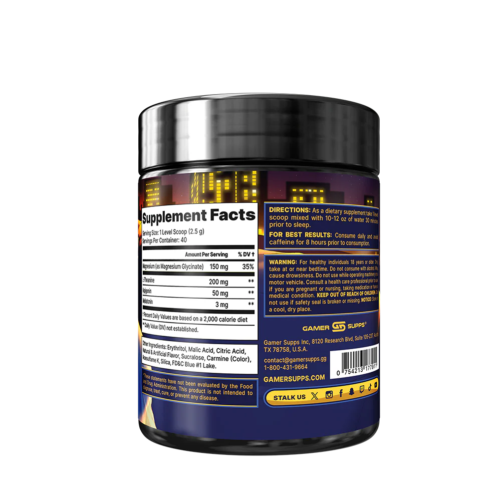 AFK+ (with Melatonin): Blueberry Lemoncake - 40 Servings - Image 4