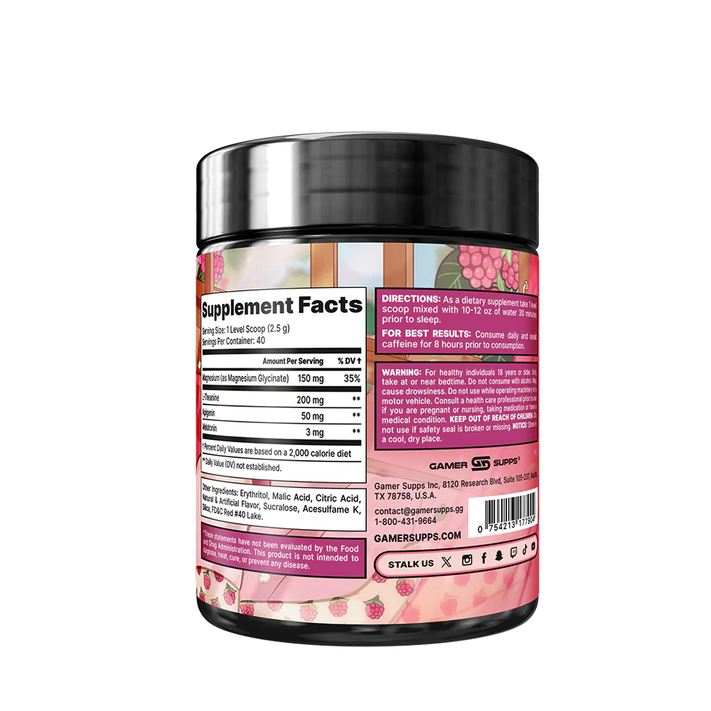 AFK+ (with Melatonin): Razzz Berry Sorbet - 40 Servings - Image 4
