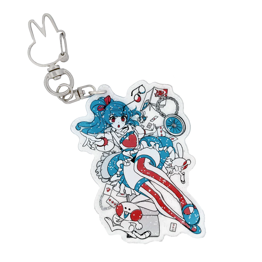 Alice in Waifuland Keychain - Image 3