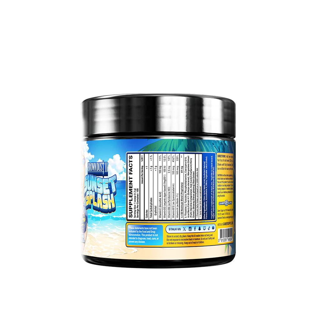 Brown Dust 2: Sunset Splash Caffeine Free - 100 Servings - Image 4