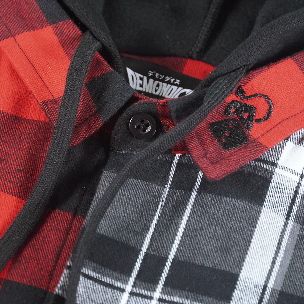DEMONDICE: Hooded Flannel - Image 4