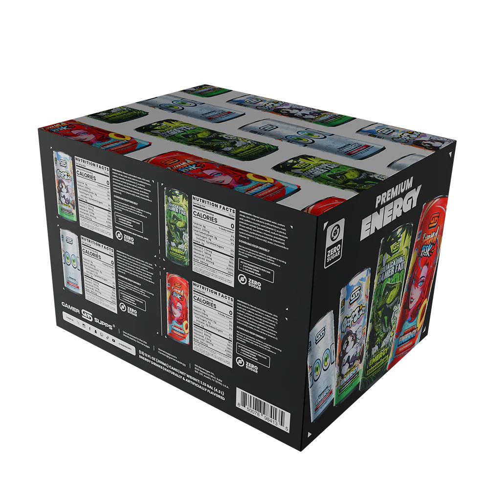 GG® Sugar Free Premium Energy - Variety Pack (12 Cans) - Image 4