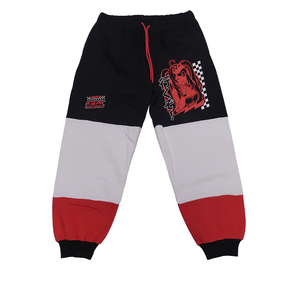 GX Aura: Racer Queen Sweatpants - Image 2