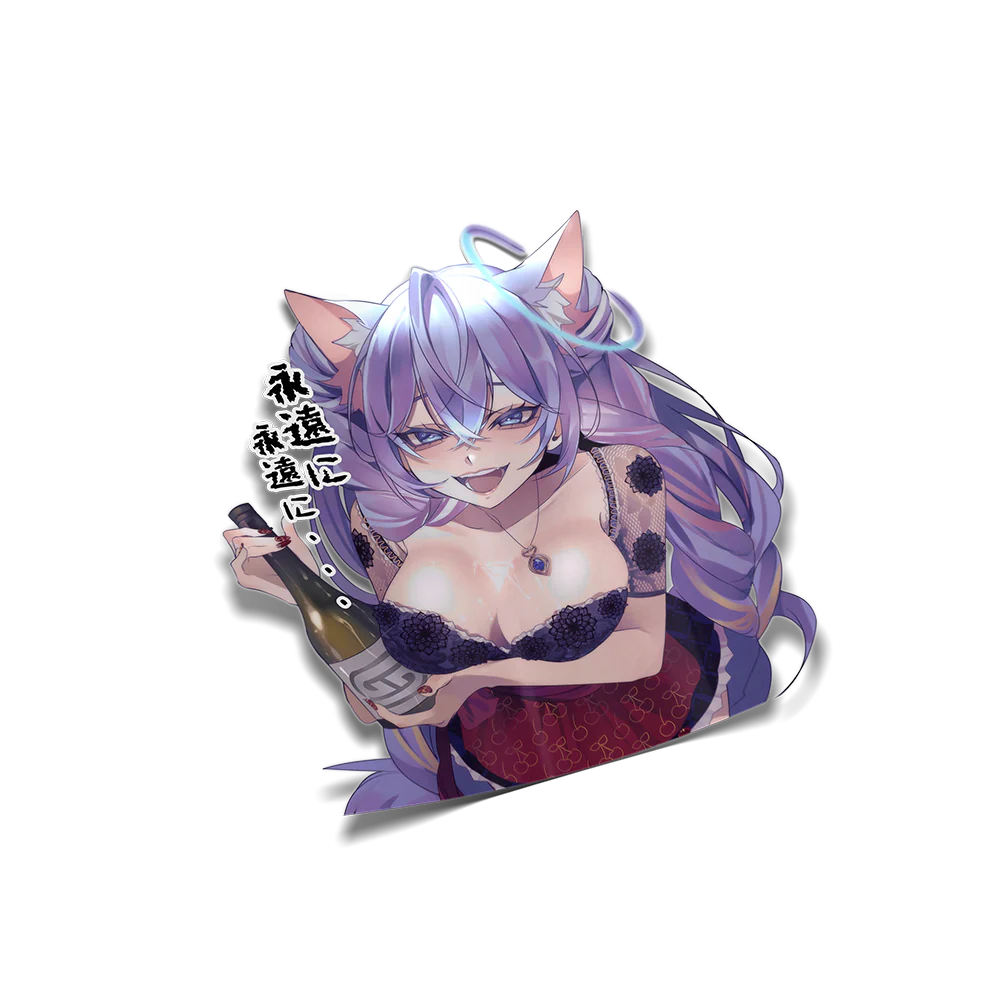 Kirsche Vinyl Sticker - Image 3