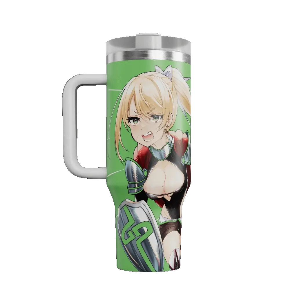 Metal Waifu Tumbler: Knight - Image 3
