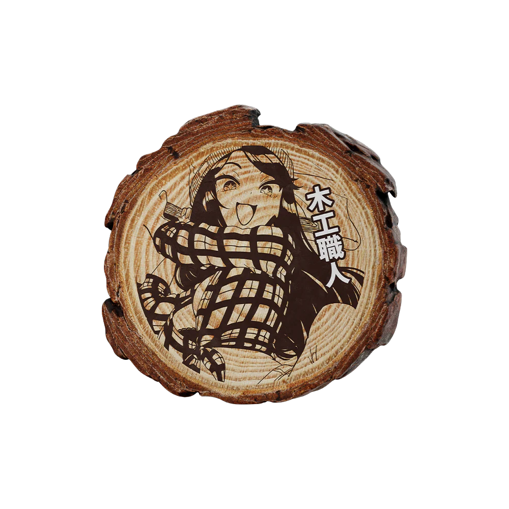 Morning Wood: Double Sided Coaster - Image 2