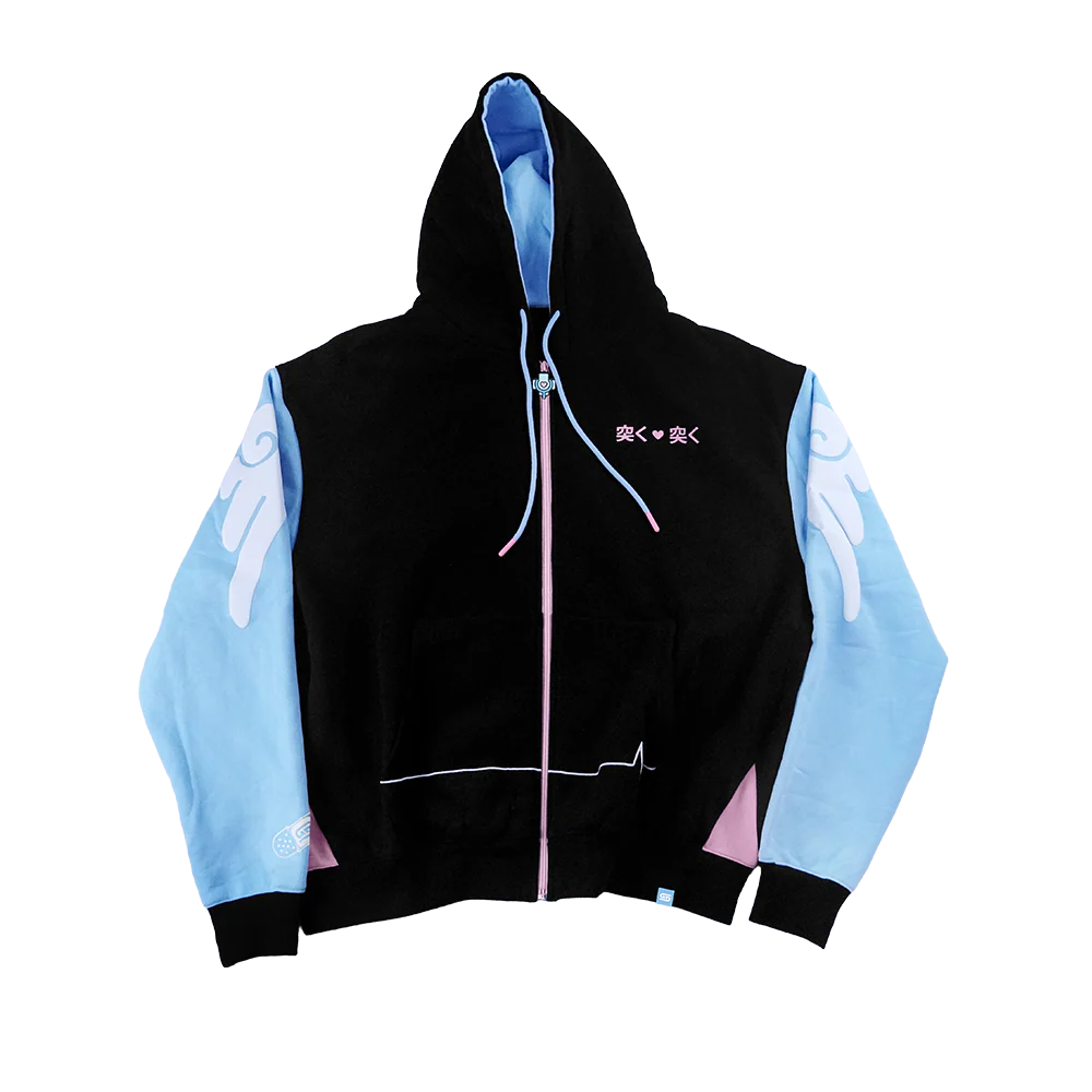 Nurse Bao - Zip Up Hoodie - Image 2