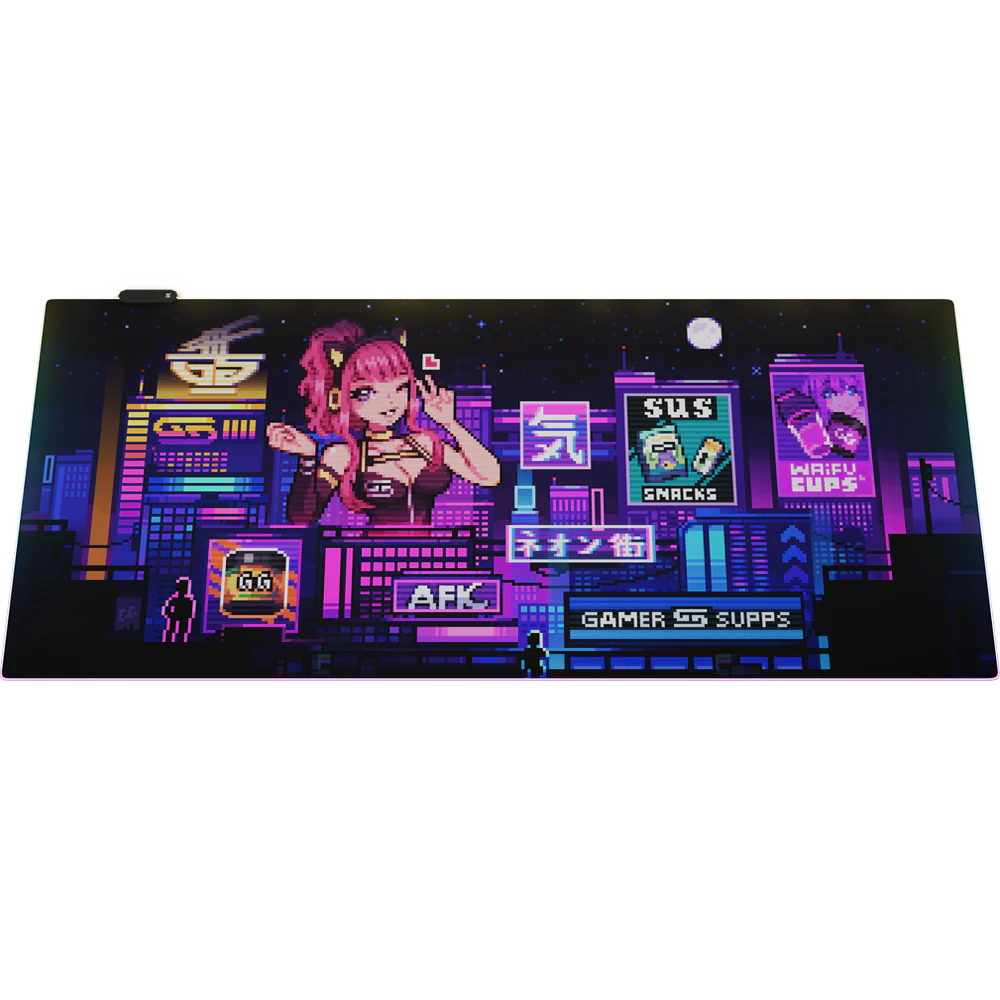 PIXEL CUPS: 2069 RGB Mouse Pad - Image 2