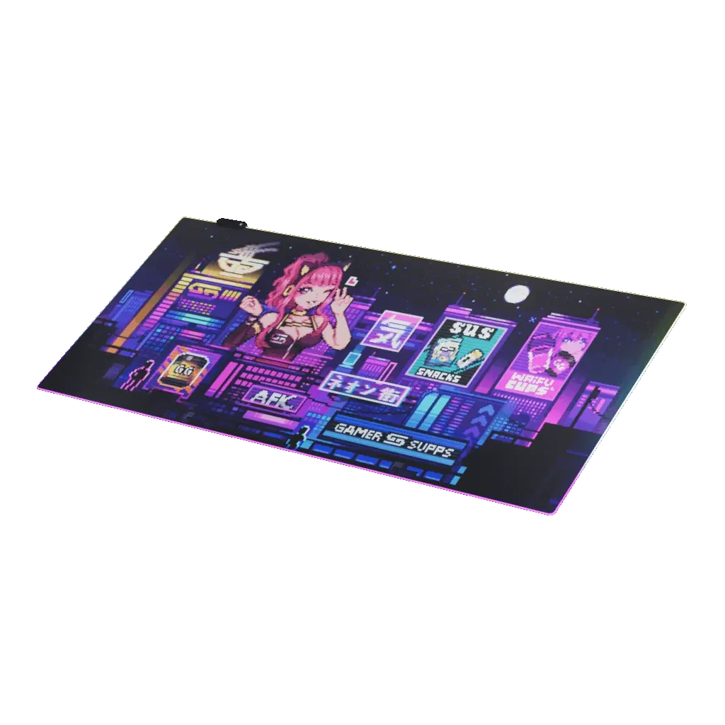 PIXEL CUPS: 2069 RGB Mouse Pad - Image 3