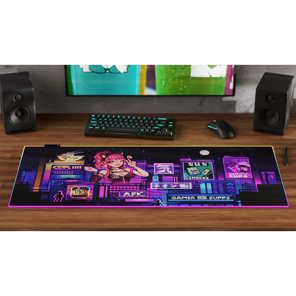 PIXEL CUPS: 2069 RGB Mouse Pad - Image 5