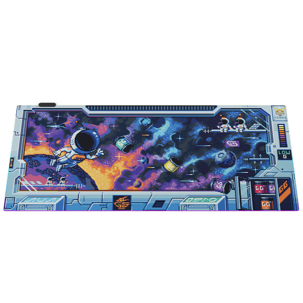 PIXEL CUPS : Astro Lounge RGB Mousepad - Image 2