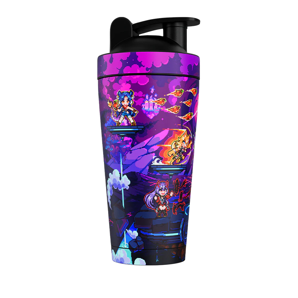 PIXEL CUPS: Smash Me Bro Metal Shaker - Image 5
