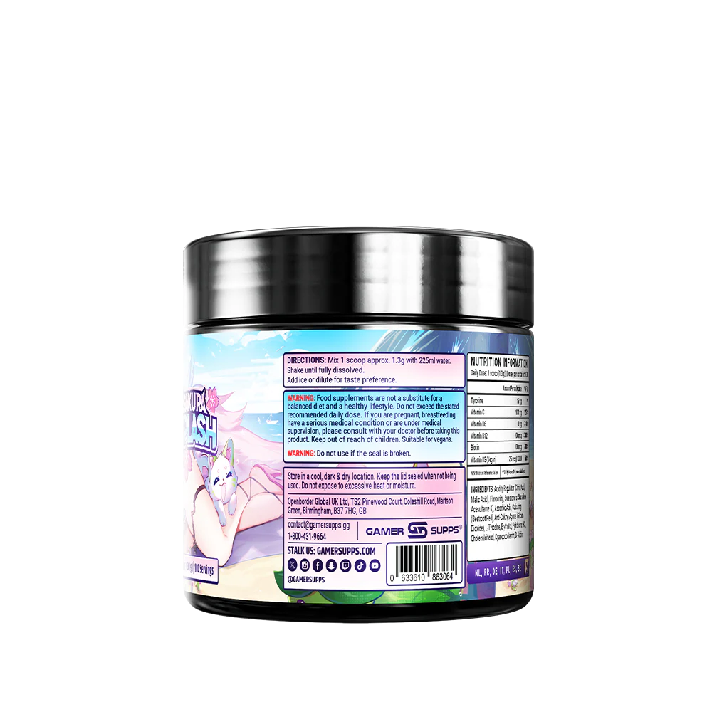 Sakura Splash Caffeine Free - 100 Servings (EU) - Image 4