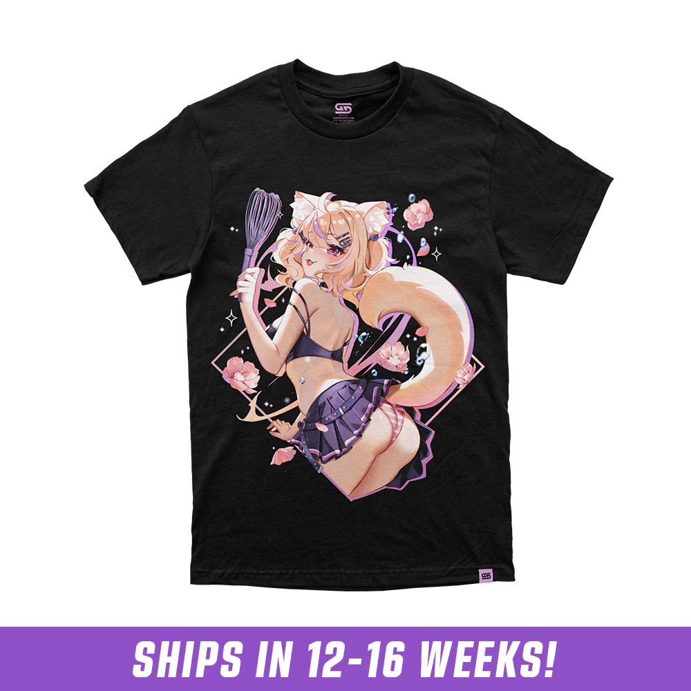 SquChan Shirt: Chef's Kiss Space Cat - Image 2