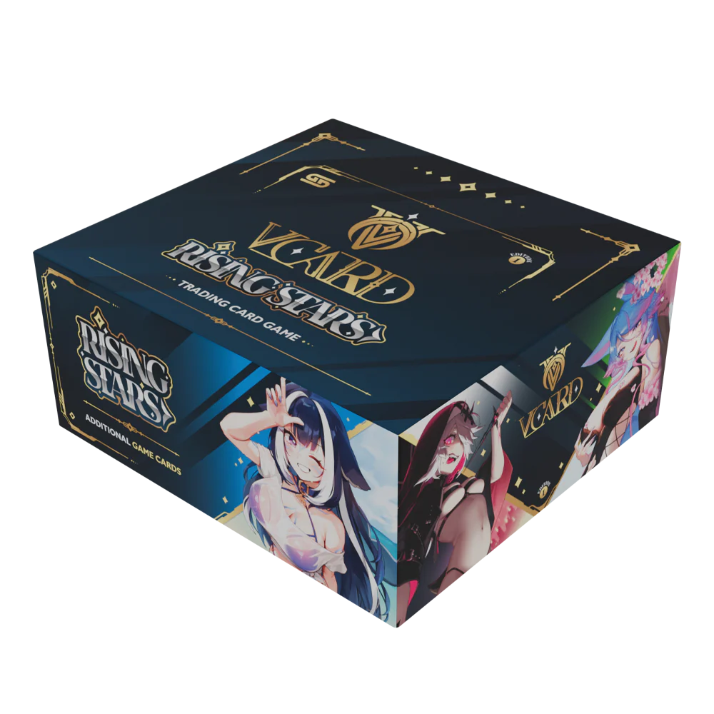 VCard Booster Box - Rising Stars (28 Booster Packs) - Image 3
