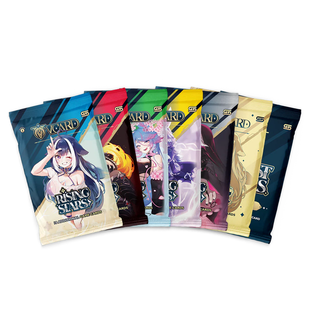 VCard Booster Box - Rising Stars (28 Booster Packs) - Image 6