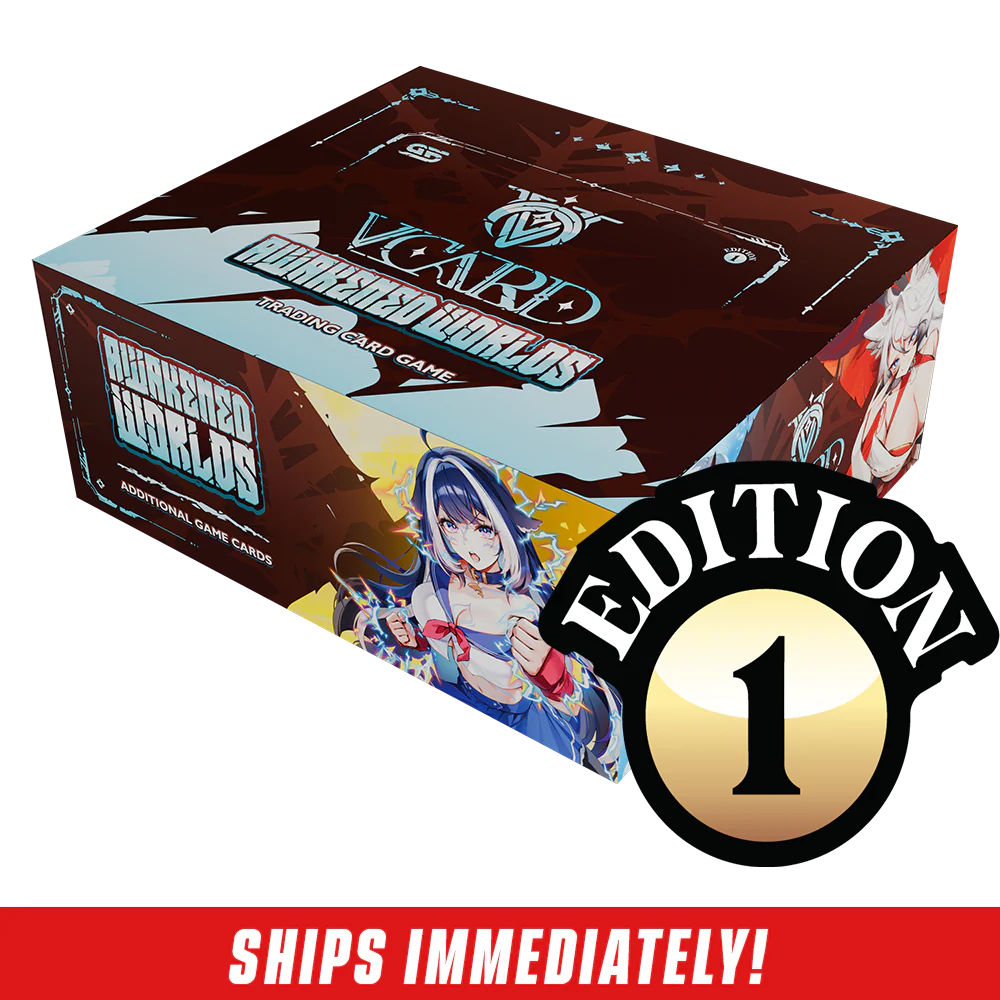 VCard Set 2: Awakened Worlds First Edition Booster Box - Image 2