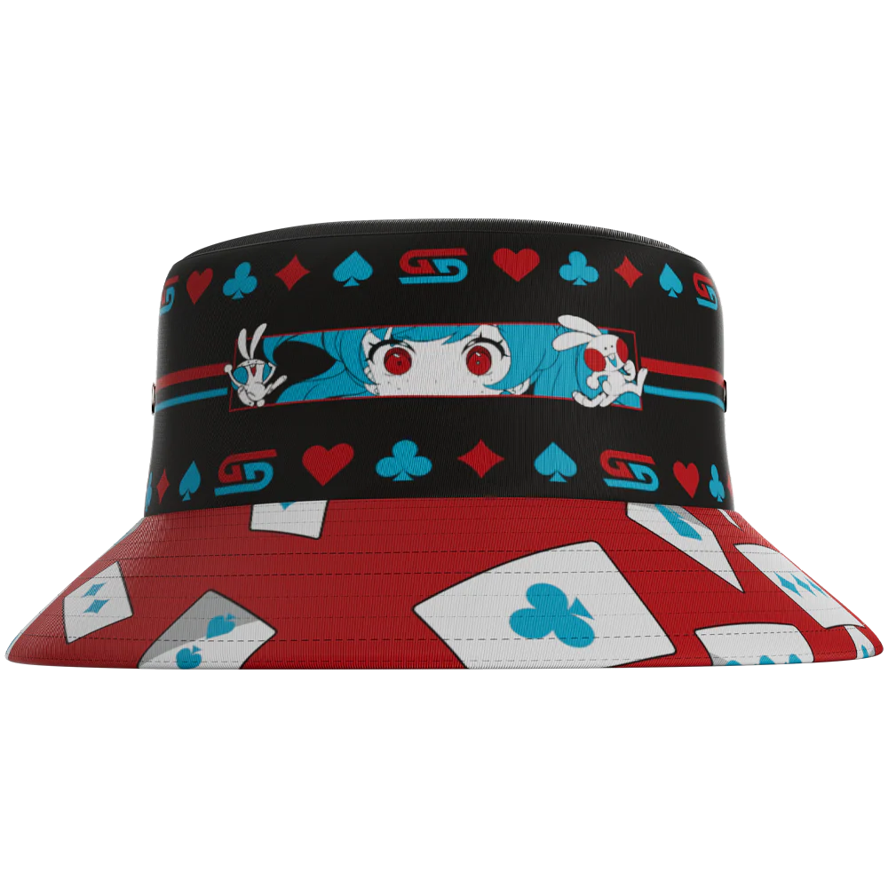 Waifu Cups Alice in Waifuland Bucket Hat - Image 2