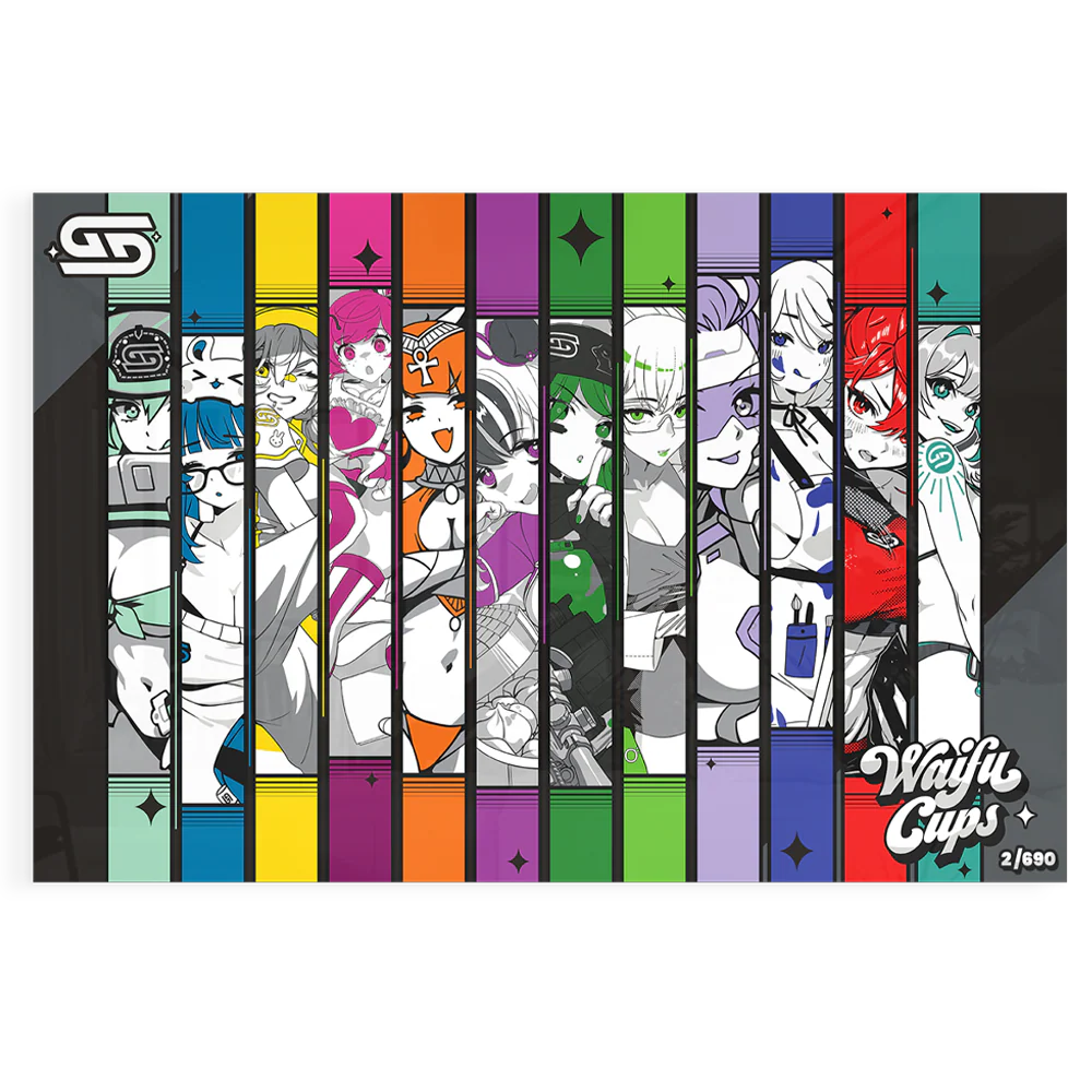 Waifu Cups Season 6 Acrylic Poster - Image 2