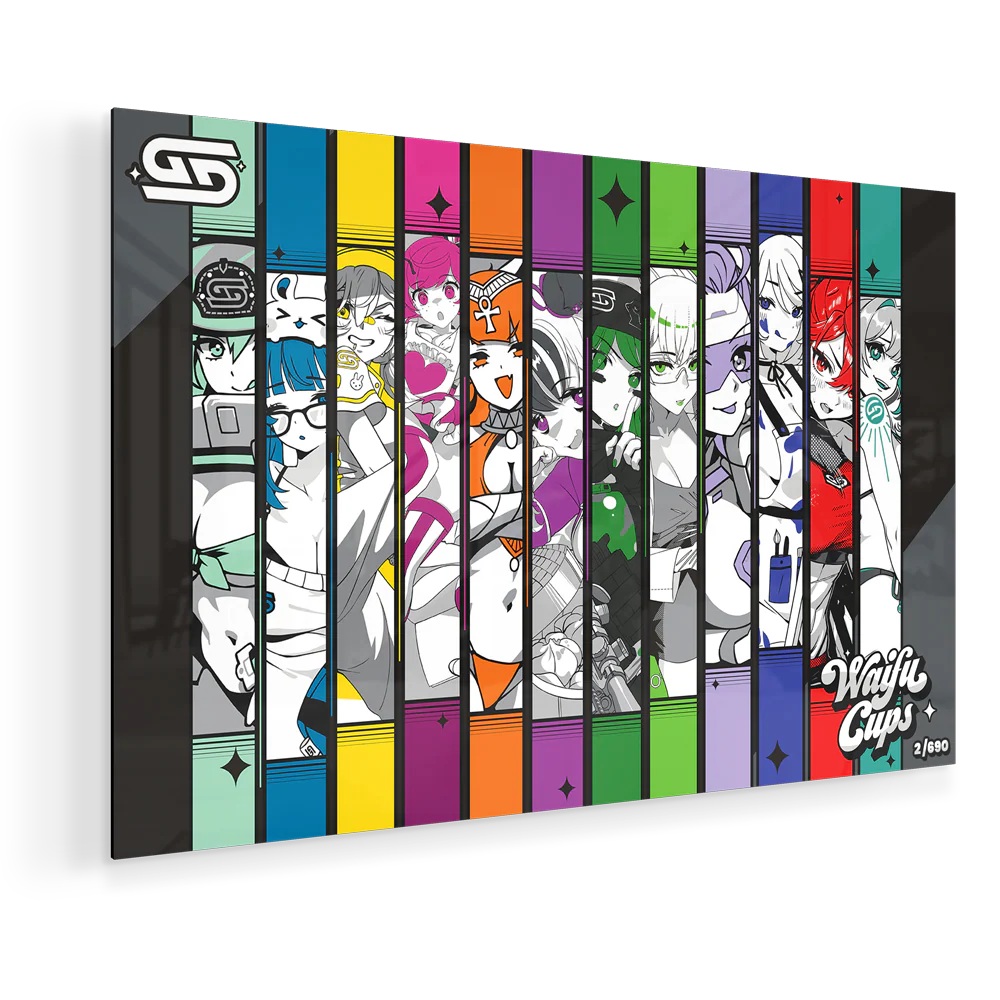 Waifu Cups Season 6 Acrylic Poster - Image 3